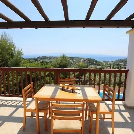 빌라 Luxury Skiathos Villa Nefeli With A Private Pool